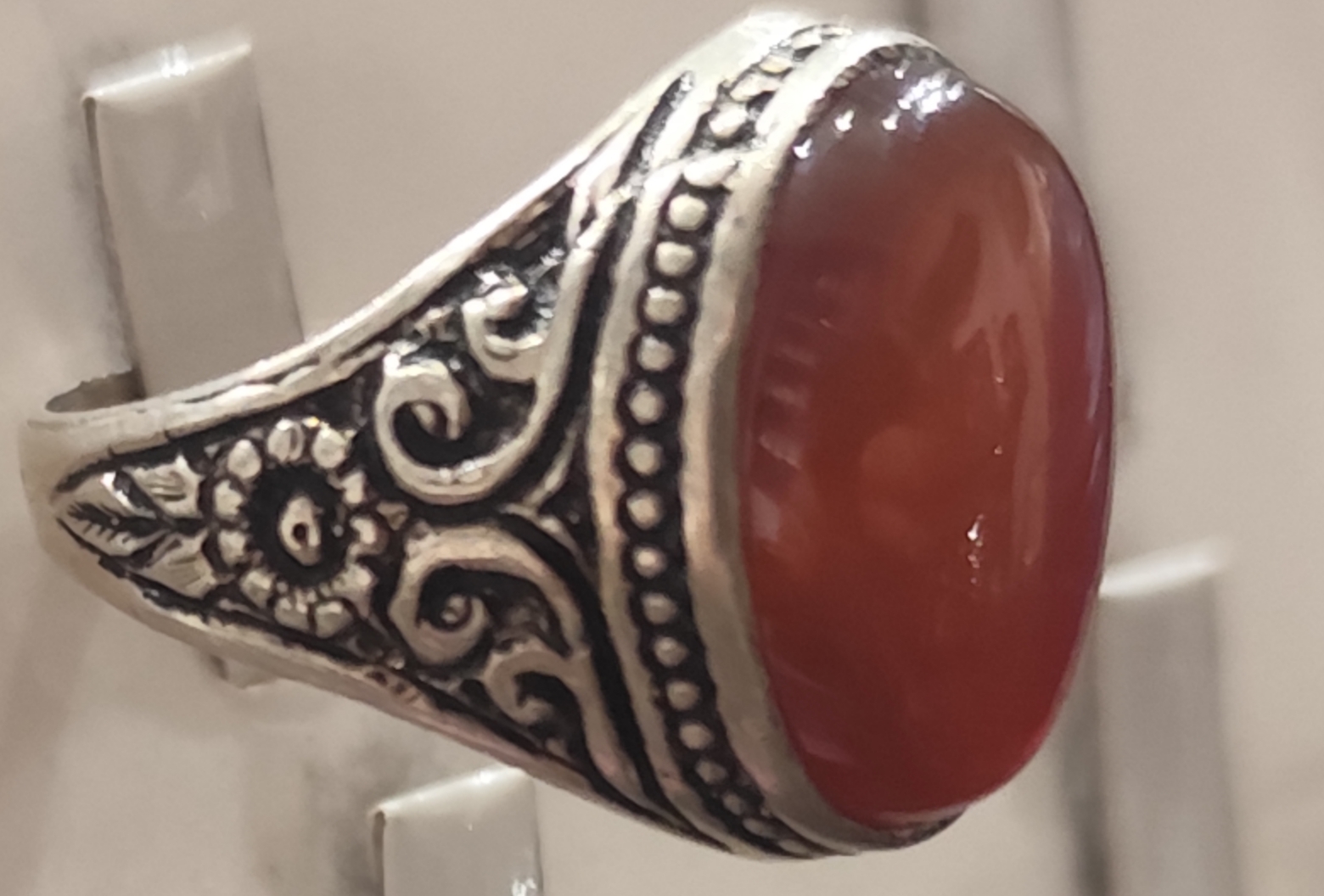 انگشتر مردانه عقیق